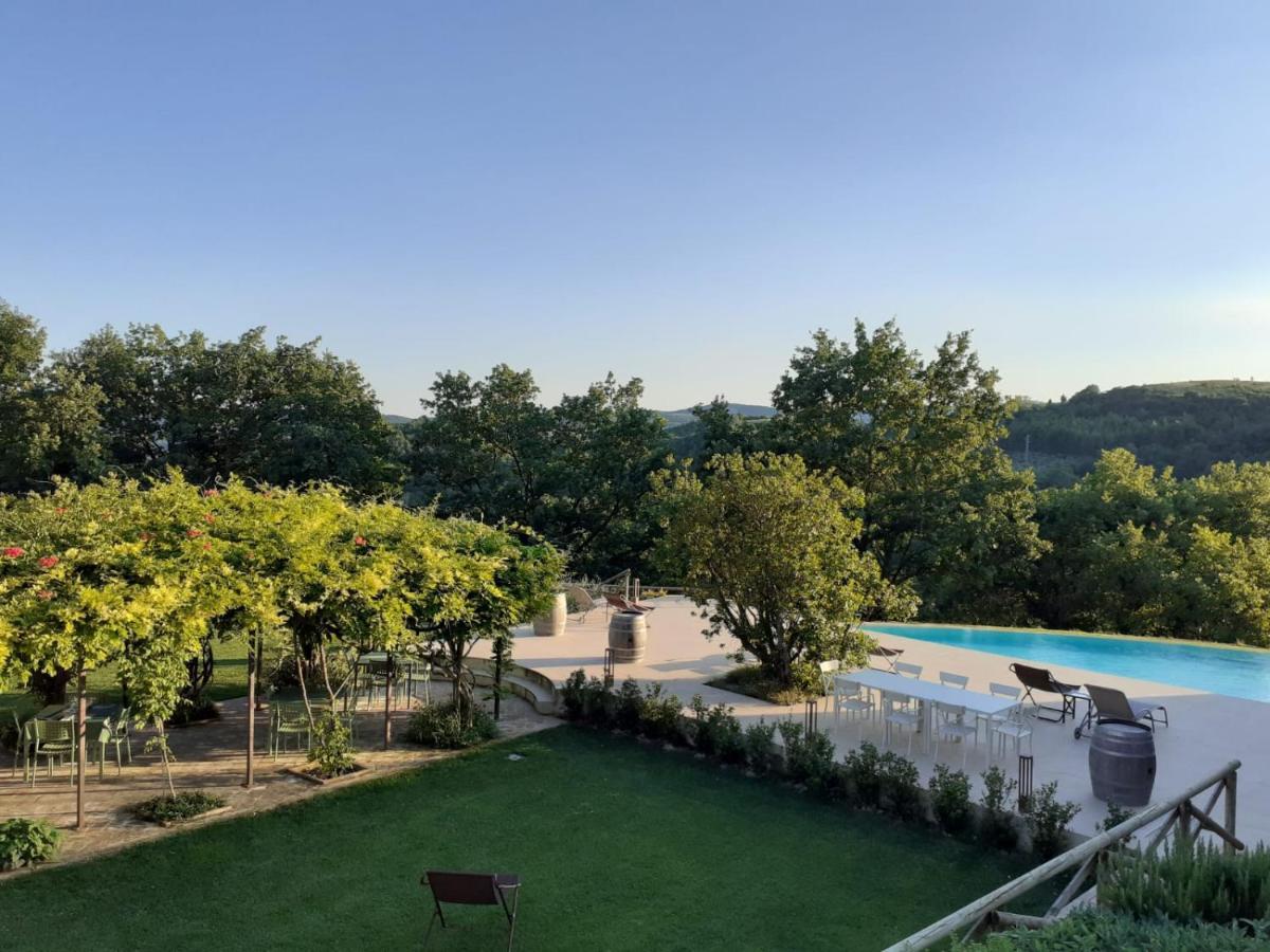 Agriturismo Fattoria Di Monticello San Venanzo Exterior foto